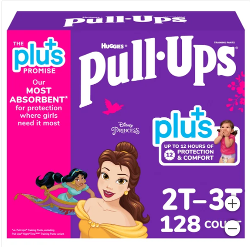 Load image into Gallery viewer, Huggies Pull-Ups Plus Training Pants For Girls
