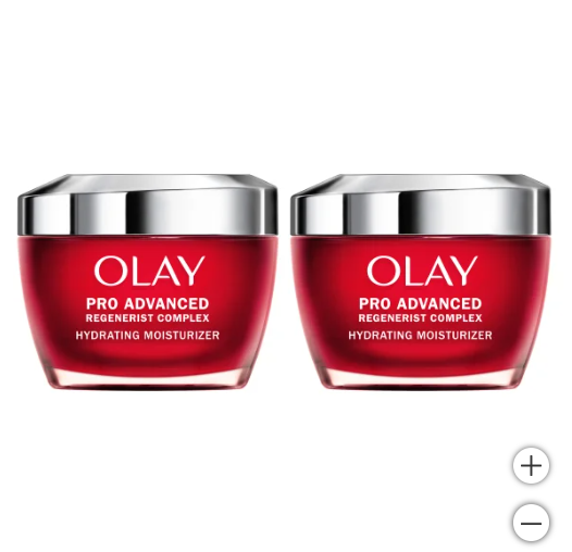 Olay Pro Advanced Regenerist Complex Hydrating Moisturizer, 1.7 fl oz, 2-pack