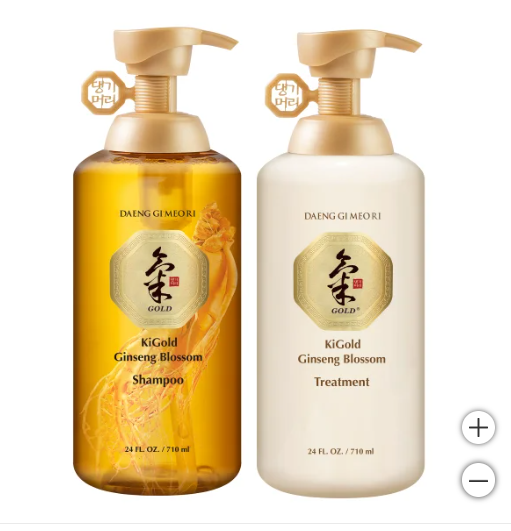 Daeng Gi Meo Ri Ki Gold Ginseng Blossom Shampoo & Treatment Set