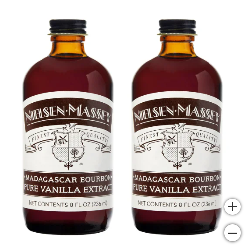 Nielsen-Massey Madagascar Bourbon Pure Vanilla Extract, 8 oz., 2-pack