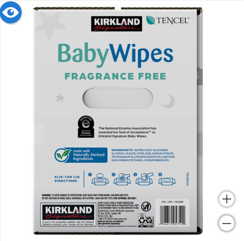 Load image into Gallery viewer, Kirkland Signature Baby Wipes Fragrance Free, 900-count
