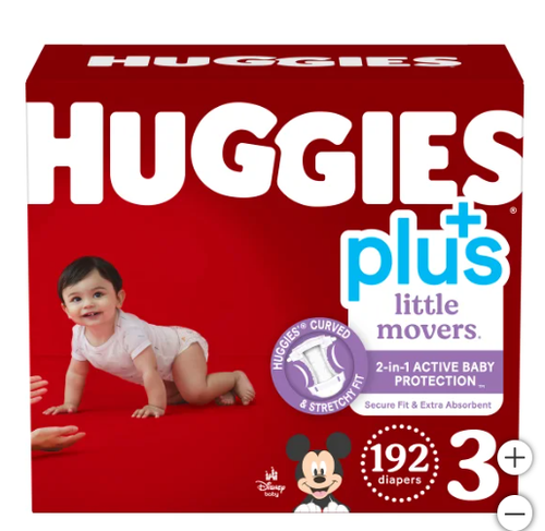 Load image into Gallery viewer, Huggies Plus Diapers Sizes 3 - 7
